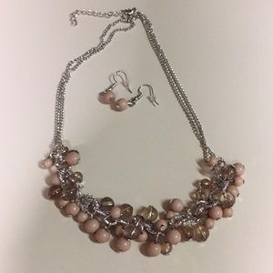 Statement Necklace and Matching Earrings